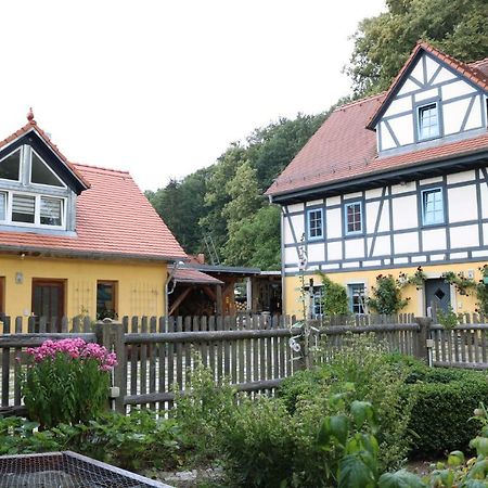 "Ferienwohnung Am Tharandter Wald" Grund Экстерьер фото